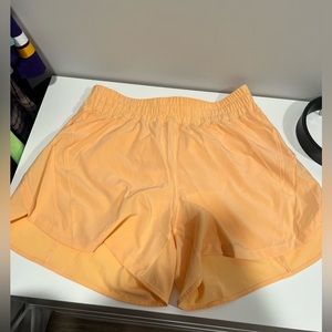 lululemon athletica Orange Athletic Shorts